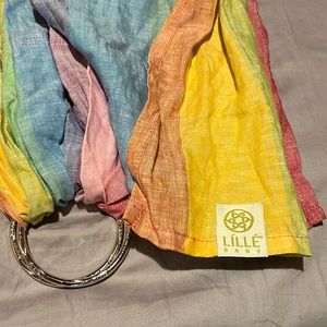 Linen LÍLLÉbaby Ring Sling.